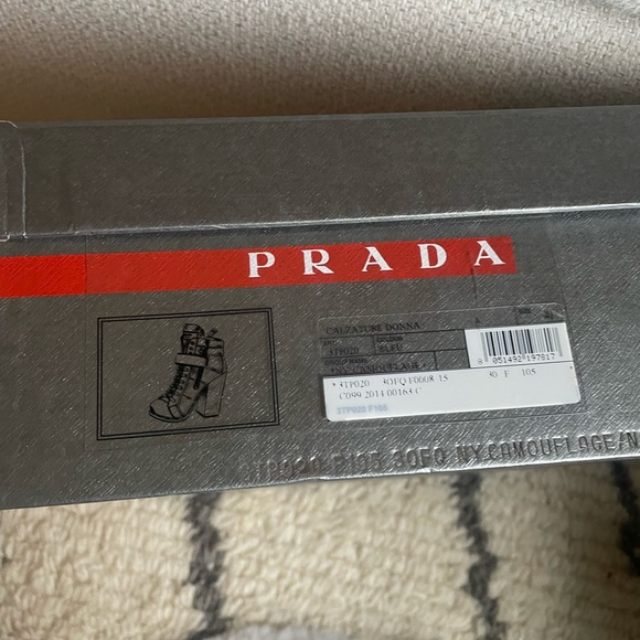 Prada Camouflage Combat Boots! - Picture 11 of 11